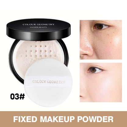 Matte Loose Powder Professional Face Styling Powder Invisible Pores Oil Control Makeup Powder Translucent Makeup Setting Powder